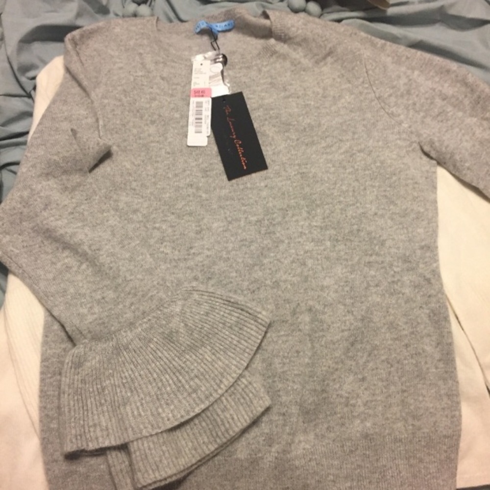 Antonio Melani Cashmere Bell Sleeve Sweater